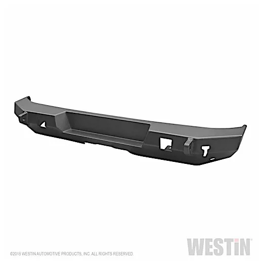 Westin Automotive 07-18 wrangler(excl 2018 jl)textured black wj2 rear bumper