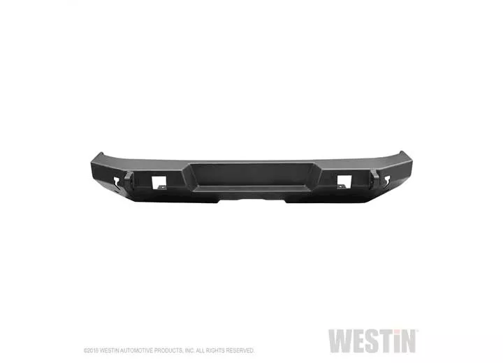 Westin Automotive 07-18 wrangler(excl 2018 jl)textured black wj2 rear bumper