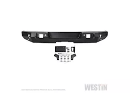 Westin Automotive 18-c wrangler jl wj2 rear bumper w/sensors textured black