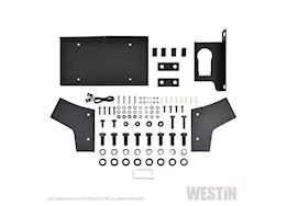 Westin Automotive 18-c wrangler jl wj2 rear bumper w/sensors textured black