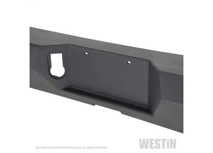 Westin Automotive 20-c gladiator w/sensors wj2 rear bumper w/sensor textured black