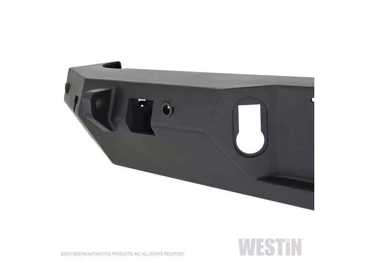 Westin Automotive 20-c gladiator w/sensors wj2 rear bumper w/sensor textured black