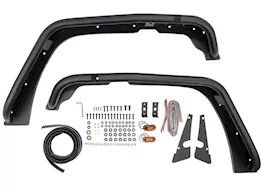 Westin Automotive 07-18 jeep wrangler tubular front fender-textured black