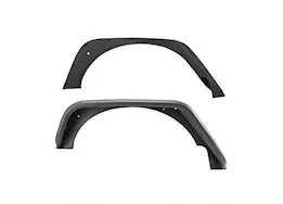 Westin Automotive 18-c wrangler jl trxtured black rear tube fenders