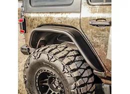 Westin Automotive 18-c wrangler jl trxtured black rear tube fenders