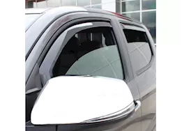 Westin Automotive 14-18 silverado/sierra 1500 crew cab/15-19 2500/3500 crew cab wind deflector 4pc