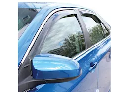 Westin Automotive 14-18 silverado/sierra 1500 crew cab/15-19 2500/3500 crew cab wind deflector 4pc