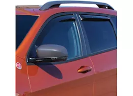 Westin Automotive 14-18 silverado/sierra 1500 crew cab/15-19 2500/3500 crew cab wind deflector 4pc