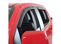 Westin Automotive 14-18 silverado/sierra 1500 crew cab/15-19 2500/3500 crew cab wind deflector 4pc