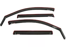 Westin Automotive 14-18 silverado/sierra 1500 crew cab/15-19 2500/3500 crew cab wind deflector 4pc