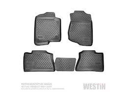 Westin Automotive 14-20 rogue black profile floor liners front & 2nd row