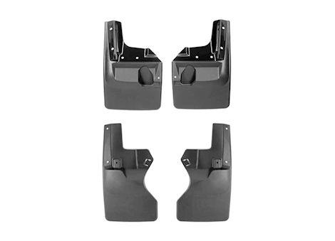 WeatherTech 20-23 GLADIATOR NO DRILL MUDFLAPS BLACK