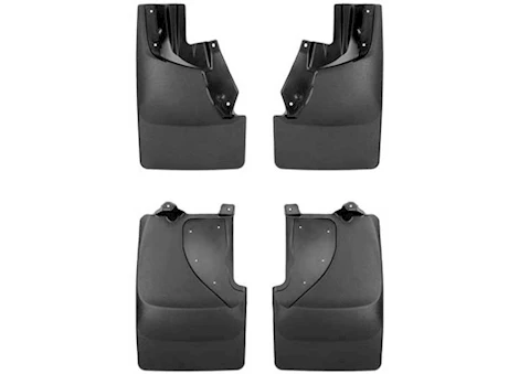WeatherTech 22-23 BRONCO RAPTOR NO DRILL MUDFLAPS BLACK