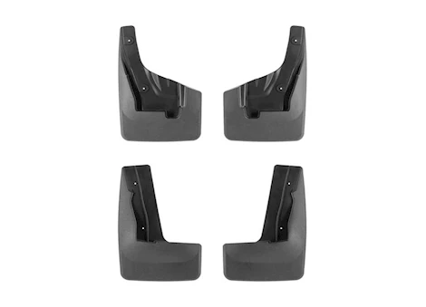 WeatherTech 24-C CROSSTREK FRONT & REAR NO DRILL MUDFLAPS BLACK