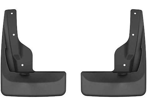 WeatherTech 2024 GRAND HIGHLANDER/GRAND HIGHLANDER HYBRID NO DRILL MUDFLAPS BLACK