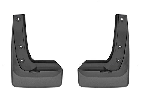 WeatherTech 20-C HIGHLANDER/HIGHLANDER HYBRID FRONT NO DRILL MUDFLAPS BLACK