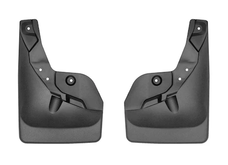 WeatherTech 24-c tacoma front pair no drill mudflap black Main Image