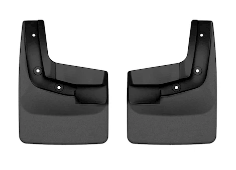 WeatherTech 24-C RANGER (EX RAPTOR) NO DRILL MUDFLAPS BLACK