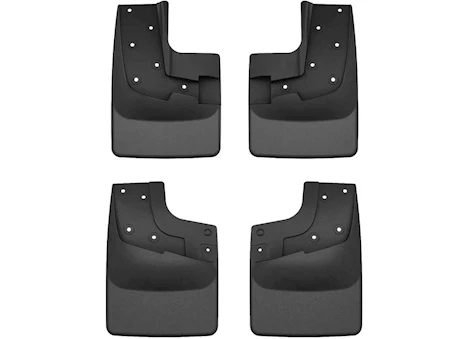 WeatherTech 2024 RANGER RAPTOR NO DRILL MUDFLAPS BLACK
