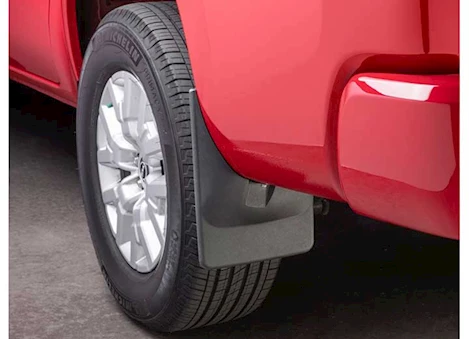 WeatherTech 22-C FRONTIER D41/PRO-X NO DRILL MUDFLAPS BLACK