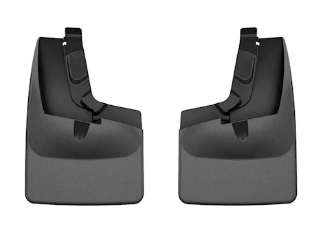 WeatherTech 21-24 RANGER (RANGER TREMOR PACKAGE) REAR NO DRILL MUDFLAPS BLACK
