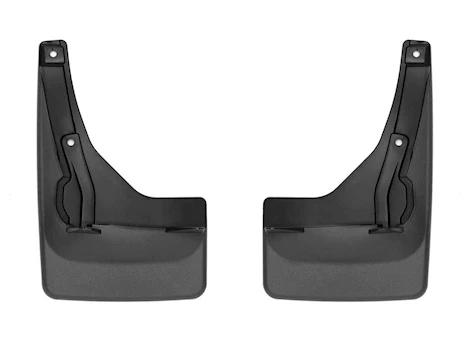 WeatherTech 20-C HIGHLANDER HYBRID/HIGHLANDER REAR NO DRILL MUDFLAPS BLACK