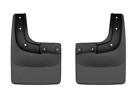 WeatherTech 24-C RANGER (EX RAPTOR) NO DRILL MUDFLAPS BLACK