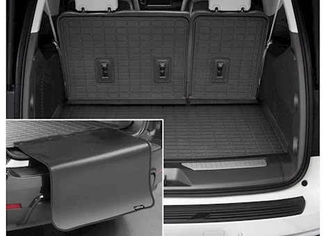 WeatherTech 21-C ESCALADE ESV/SUBURBAN/YUKON XL/YUKON DENALI XL SEATBACK CARGO LINERS W/BUMP