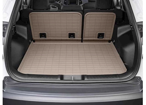 WeatherTech 11-22 GRAND CHEROKEE SEATBACK CARGO LINERS HP TAN