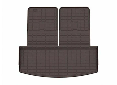 WeatherTech 20-23 EXPLORER/EXPLORER ST/EXPLOER HYBRID SEATBACK CARGO LINERS HP COCOA