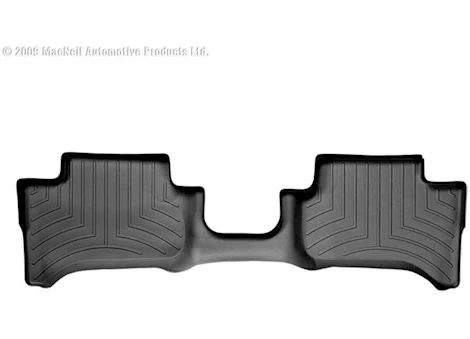 WeatherTech 04-09 DURANGO 2ND ROW BLACK FLOORLINERS