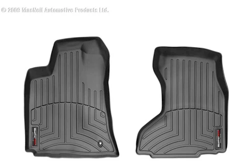 WeatherTech 05-10 CHYRSLER 300/06-10 CHARGER/2008 MAGNUM 4WD FRONT FLOORLINER BLACK