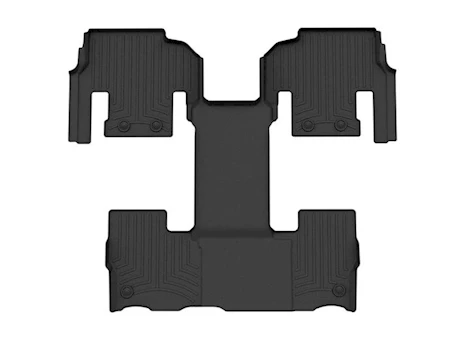 WeatherTech 22-C WAGONEER 7-PASSENGER SEATING REAR FLOORLINER BLACK