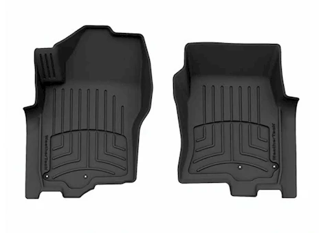 WeatherTech 22-c frontier crew cab front floorliner hp black Main Image