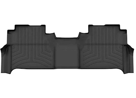 WeatherTech 22-C FRONTIER CREW CAB WITHOUT FENDER PREMIUM AUDIO SYSTEM REAR FLOORLINER BLACK