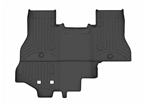 WeatherTech 22 HUMMER EV PICKUP REAR FLOORLINER VINYL FLOORS BLACK