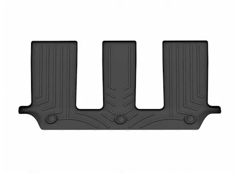 WeatherTech 22 RIVIAN R1S REAR FLOORLINER BLACK