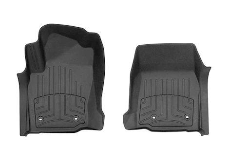 WeatherTech 24-C TACOMA DOUBLE CAB/MANUAL TRANMISSION FRONT FLOORLINER HP BLACK