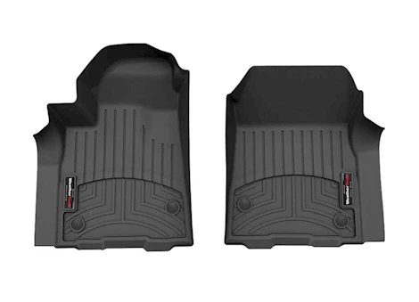 WeatherTech 24-C SILVERADO EV FRONT FLOORLINER FOR VINYL FLOORS BLACK