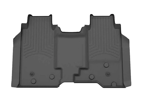 WeatherTech 24-C SILVERADO EV REAR FLOORLINER FOR VINYL FLOORS BLACK