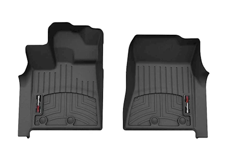 WeatherTech 25-C INFINITI QX80 BUCKET SEATS FRONT FLOORLINER BLACK