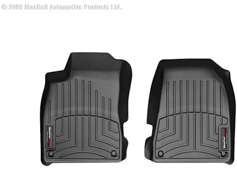 WeatherTech 02-08 A4/S4/RS4 FRONT FLOORLINER BLACK FITS BOTH AUTOMATIC AND MANUAL TRANS