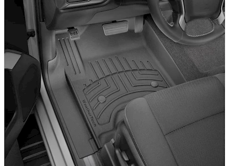WeatherTech 12-18 RAM 1500 MEGA/CREW/EXT CAB FRONT FLOORLINER HP BLACK