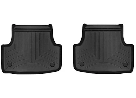 WeatherTech 15-21 GOLF 2-PIECE LINER 5-DOOR HATCHBACK REAR FLOORLINER HP BLACK
