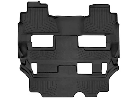 WeatherTech 15-20 TAHOE/YUKON / YUKON DENALI WITH 2ND ROW BENCH SEATS REAR FLOORLINER HP BLA
