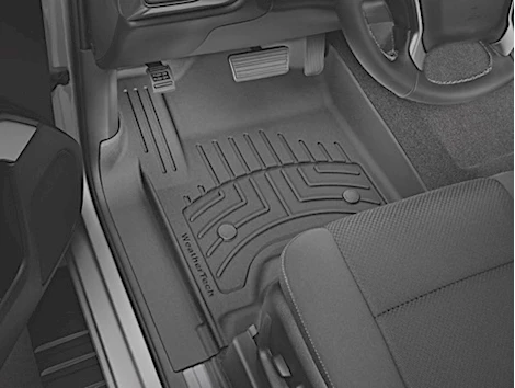 WeatherTech 15-c f150/raptor supercrew/supercab front floorliner hp black Main Image