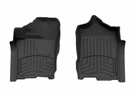 WeatherTech 16-C TITAN/TITAN XD CREW/KING CAB FRONT FLOORLINER HP BLACK