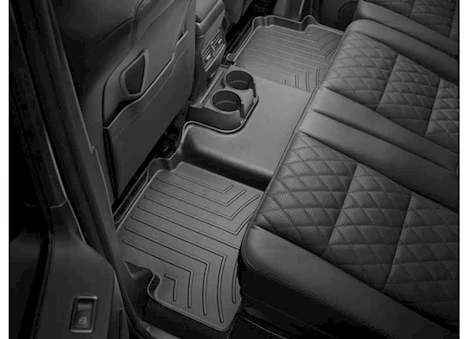 WeatherTech 16-C TITAN/TITAN XD CREW CAB REAR FLOORLINER HP BLACK