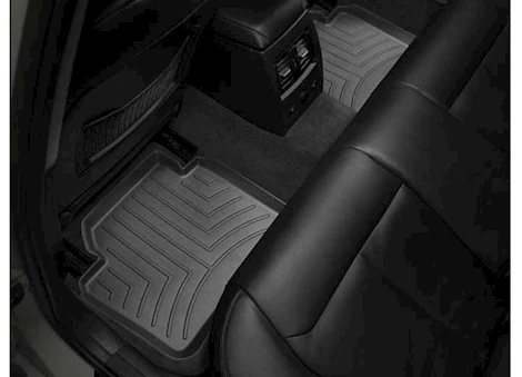 WeatherTech 16-23 MAZDA CX-9 2ND ROW REAR FLOORLINER HP BLACK