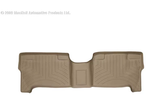 WeatherTech 04-06 TUNDRA DOUBLE CAB REAR TAN FLOORLINERS